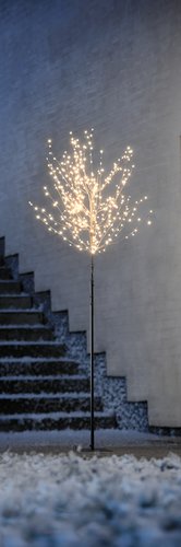 LED svietiaci strom ALBIT V200 cm so 400 LED a časovačom