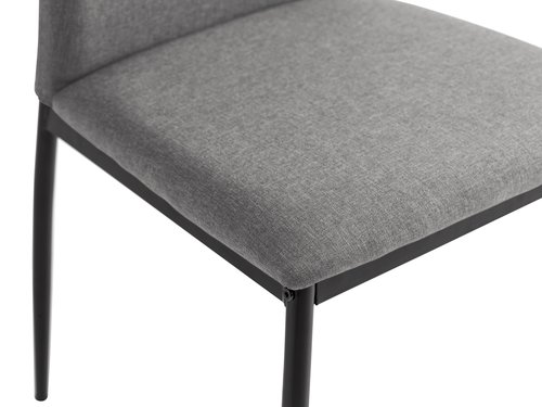 Ruokapöydän tuoli TRUSTRUP harmaa/musta