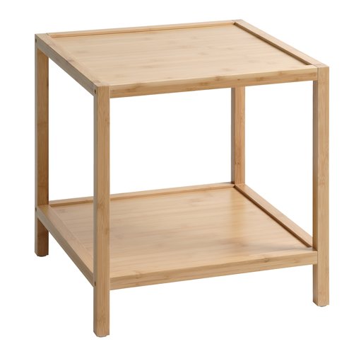 Hörnbord OSTED 45x45 1 hylla bambu