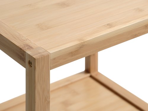 Tavolino OSTED 45x45 cm 1 ripiano bambù