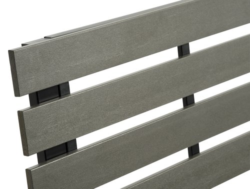 Garden bench KLINT W125xD58 grey | JYSK