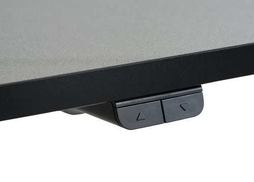 Höhenverstellbarer Schreibtisch SVANEKE 70x140 schwarz