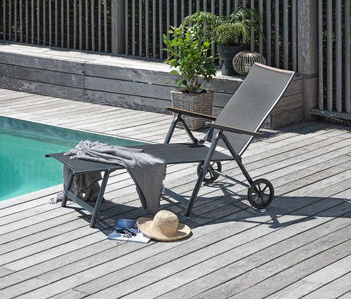 Bain de soleil BREDSTEN l79xL187 noir