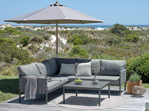 LoungeSet IANO 5 Personen grau JYSK