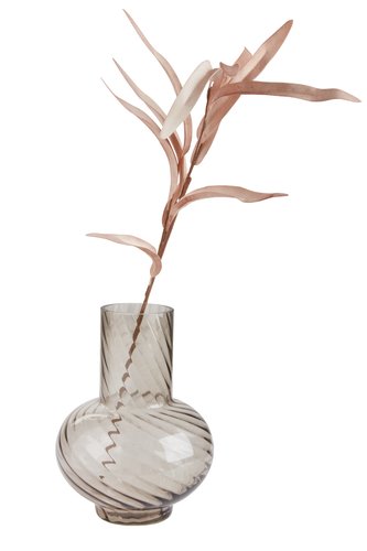 Váza VILLY Ø17xV23 cm sivá