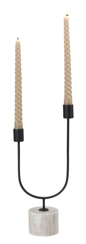Svijeća BALDUR V26cm khaki 4 kom/p