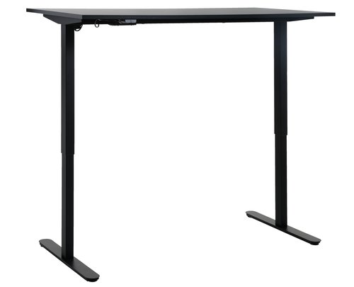 Állítható magasságú íróasztal SVANEKE 80x160 fekete