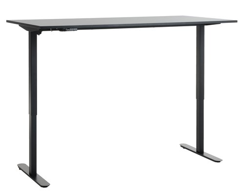 Állítható magasságú íróasztal SVANEKE 70x140 fekete