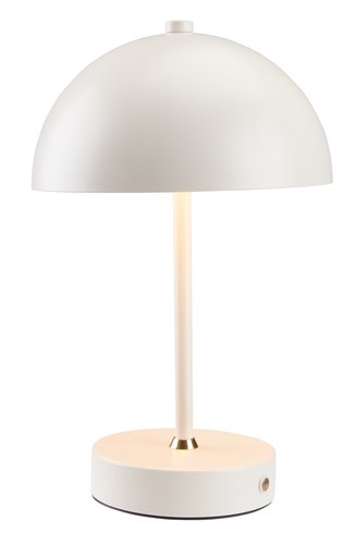 Lampe à piles KENT Ø16xH25cm a/capteur et minuterie gris