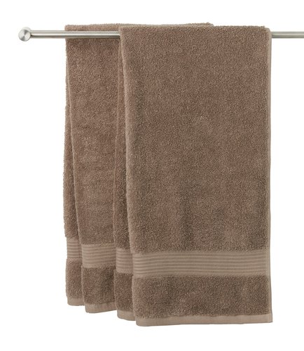 Ręcznik KARLSTAD 70x140 brązowy