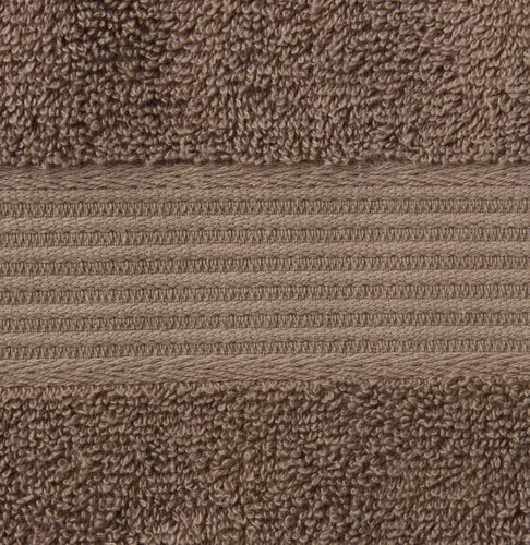 Badehåndkle KARLSTAD 70x140cm brun KRONBORG