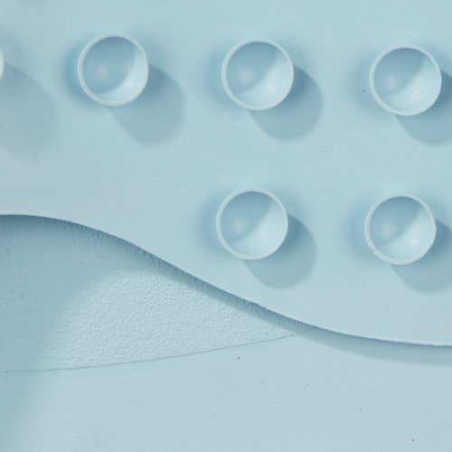 Nonslip bath mat LILLHAGA 36x76 blue JYSK