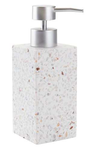 Soap dispenser BILLSTA terrazzo effect