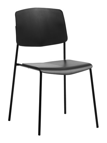 Dining chair STABY stackable black