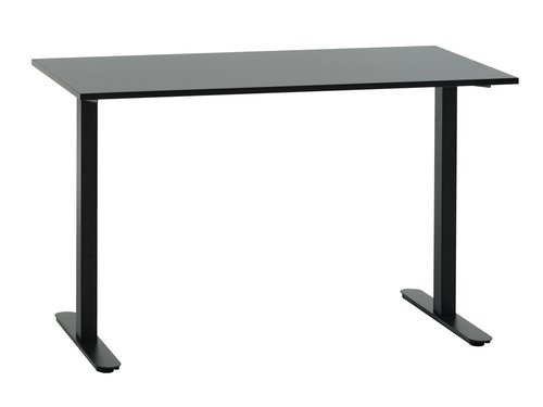 Desk STAUNING 60x120 black