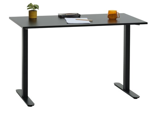 Skrivebord STAUNING 60x120 svart