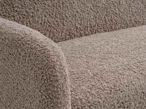 Sofá-cama PARADIS tecido areia