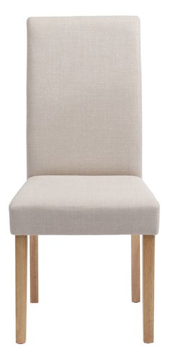 Krzesło TUREBY beżowy tkanina