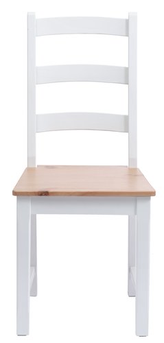 Ruokapöydän tuoli VISLINGE luonnonvärinen/valkoinen