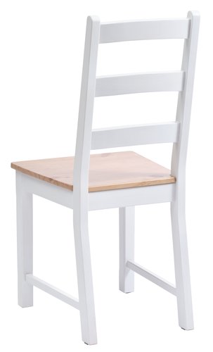 Dining chair VISLINGE natural/white