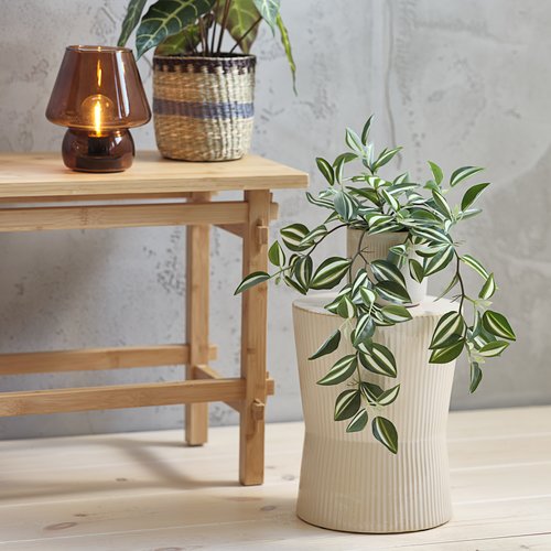 Vaso per piante JONATAN Ø15xH15 cm naturale