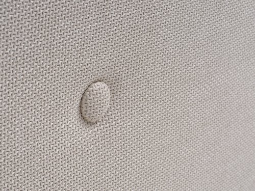 Bed frame KONGSBERG Double beige fabric