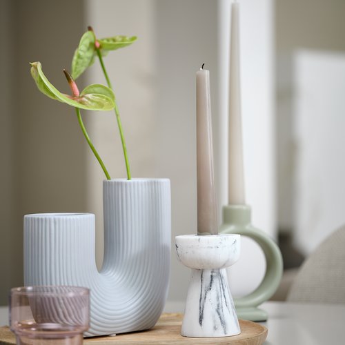 Decorative tray GERNER D30cm wood JYSK