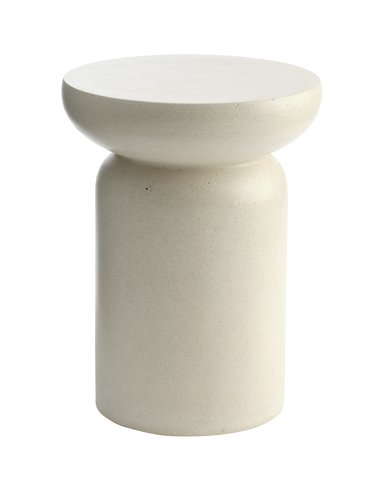 End table LYDUM D34 grey/beige fibre cement JYSK