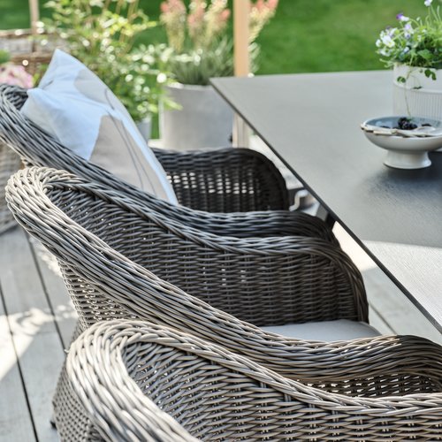 Garden chair GAMMELBY grey | JYSK