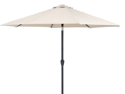 Market parasol AGGER D300 beige