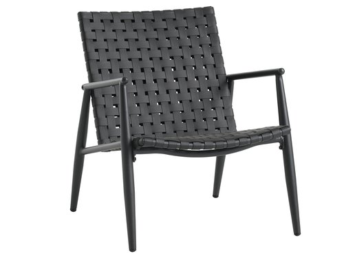 Градински кресло EDDERUP черен