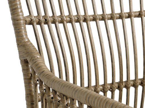 Garden chair FJELLERUP natural | JYSK