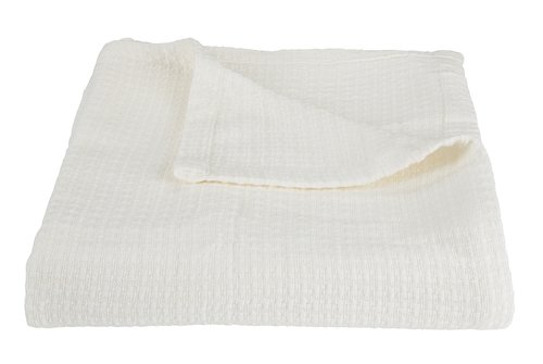 Bed throw TALL 160x220 off-white