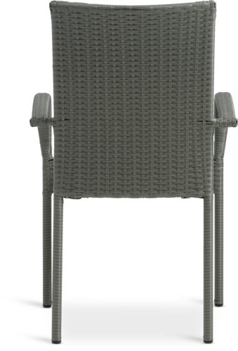 Cadeira empilhável GUDHJEM cinzento