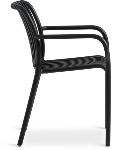 Καρέκλα στοιβαζόμενη NABBEN μαύρο