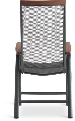 Καρέκλα ανακλινόμενη LARVIK γκρι