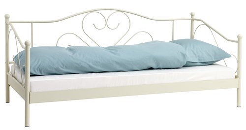 Junior bed frame RINGE SGL excl. slats cream