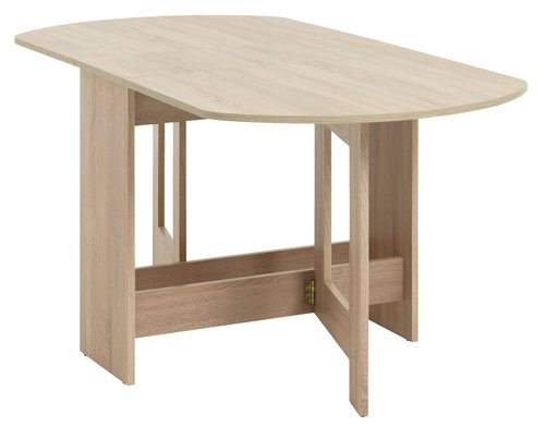 Table OBLING 80x100/163 chêne