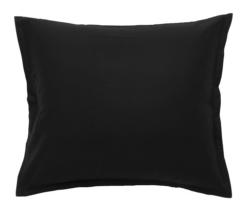 Pillowcase sateen 50x60 musta KRONBORG