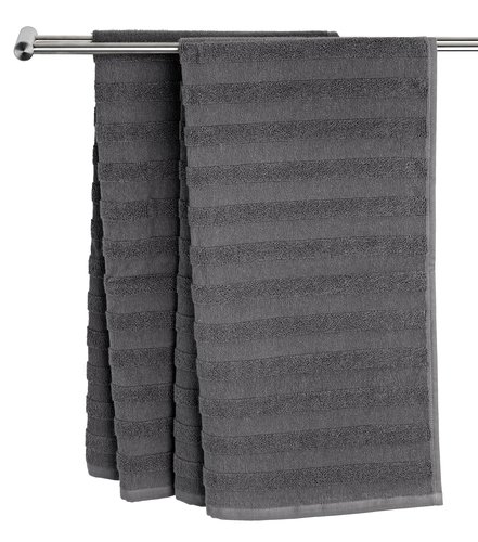 Badehåndklæde TORSBY 65x130 grå