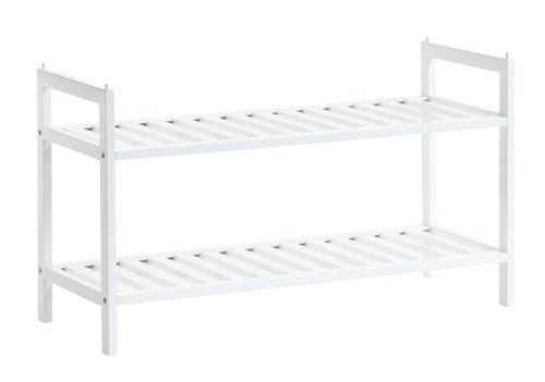 Shoe rack UGGERBY 2 shlv. white | JYSK