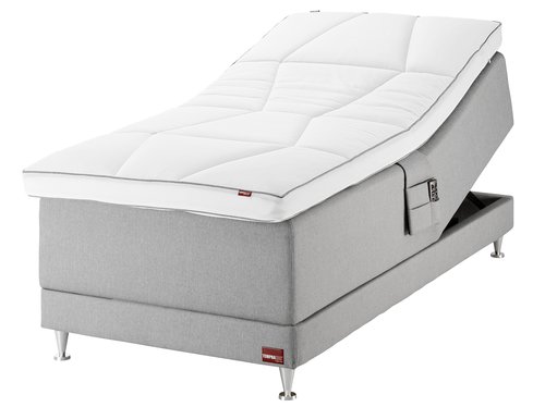 Regulerbar seng 90x210 TEMPRAKON E200 grå-30 M