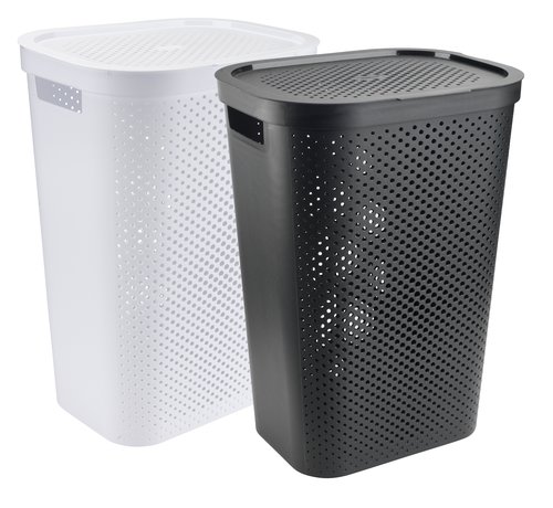 Laundry basket INFINITY W35xL44xH60 black