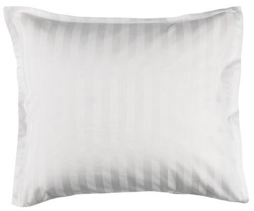 Taie d'oreiller en satin NELL 60x63/70 blanc