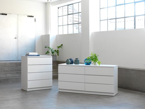 Commode LIMFJORDEN 3+3 lades wit
