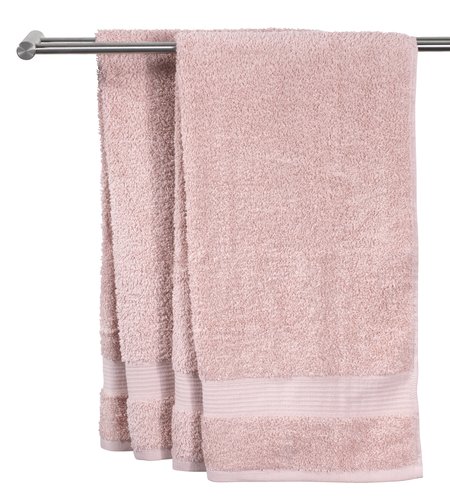 Håndklæde KARLSTAD 50x100 lyserød