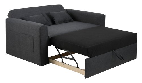 Καναπές-κρεβάτι LANDERSLEV σκούρο γκρι