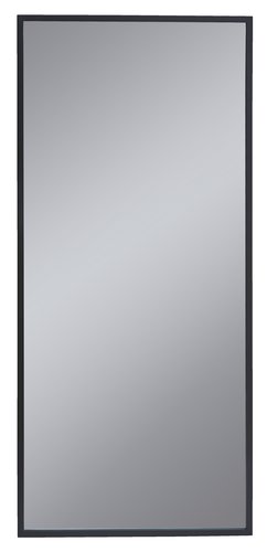 Specchio OBSTRUP 68x152 cm nero