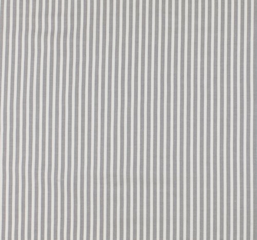 Sengesæt SUS percale garnfarvet 140x220 hvid/grå