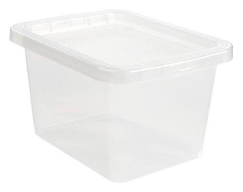 Aufbewahrungsbox BASIC BOX 9L m/Deckel transparent
